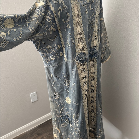 Magnolia Pearl Denim Coronado Embroidered Dress - Picture 10 of 10